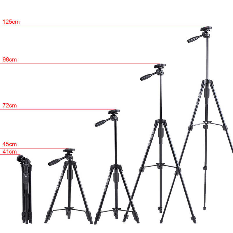 Zore Yunteng VCT 5208 A Kalite Telefon Tripod - 9