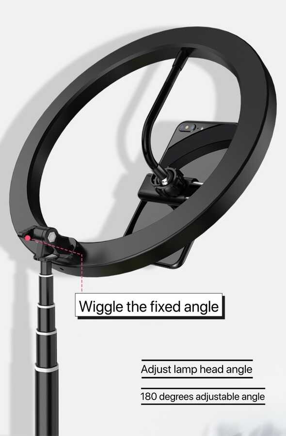 Zore 26 Cm Foldable Car Holder Ring Light - 3