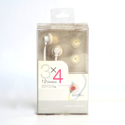 Zore 3X4 3.5mm Headphone White