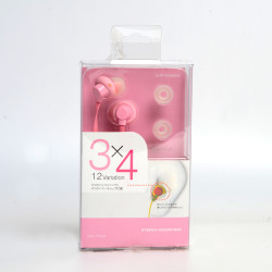 Zore 3X4 3.5mm Headphone Pink