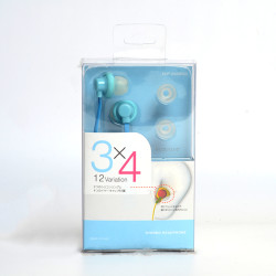 Zore 3X4 3.5mm Headphone Blue