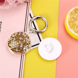 ​Zore Airtag 03 Silicon Key Chain Gold