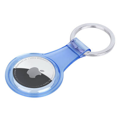 ​Zore Airtag 07 Silicone Keychain Blue