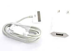 Zore Apple iPhone 4 800 Mah Home Charger Set White