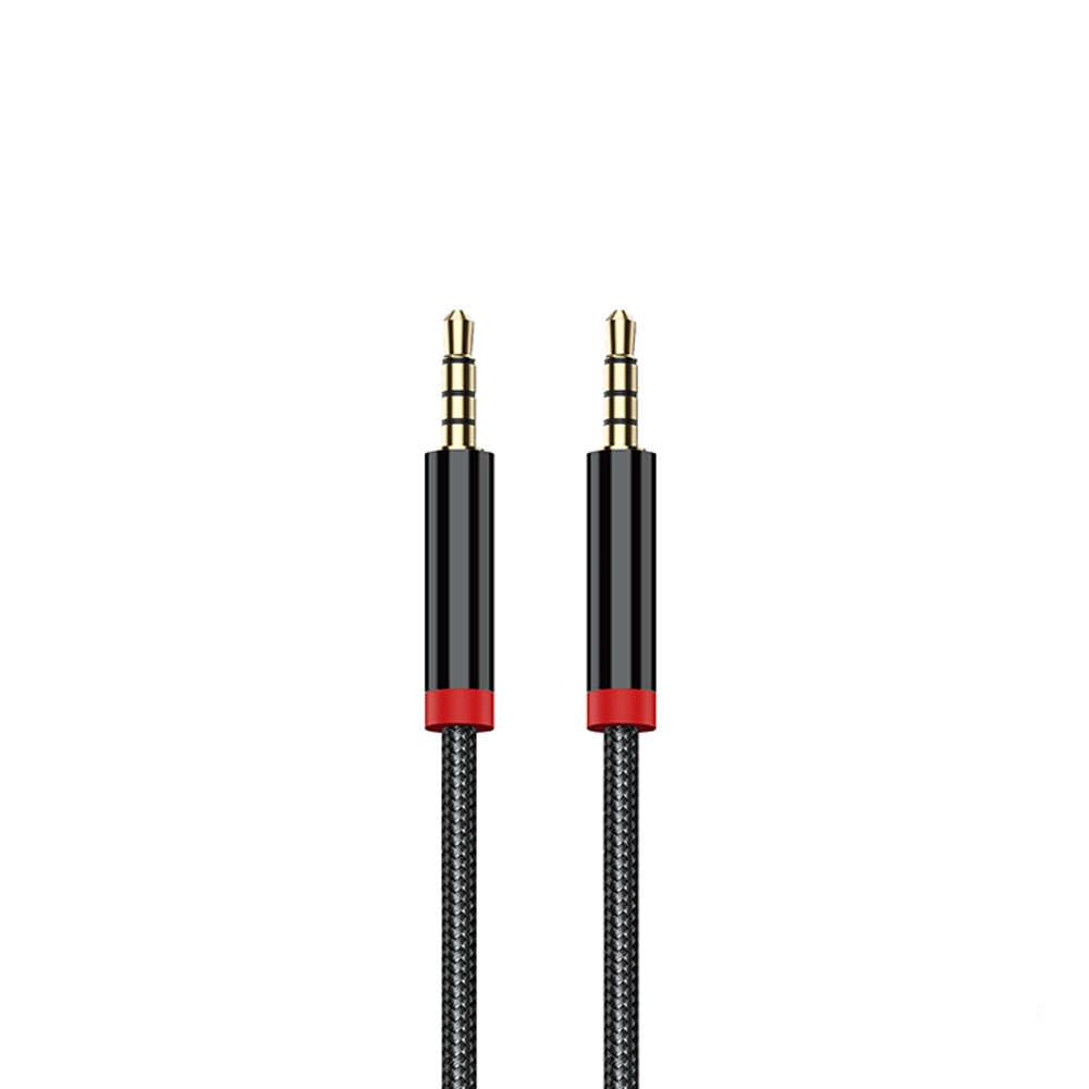Zore AU-707 Braided Design Aux Audio Cable 3.5mm 1m - 3