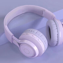 Zore BT06C Bluetooth Headphone Purple