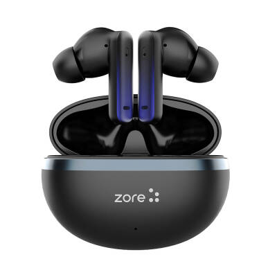 Zore BTK-ZR101 Kulak İçi Bluetooth Kulaklık Aktif Gürültü Önleyici Özellikli ANC ve ENC Teknolojili Siyah