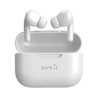 Zore BTK-ZR102 Kulak İçi Bluetooth v5.4 Kulaklık Beyaz