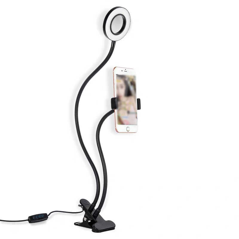 Zore Clip Flash Light Işıklı Telefon Tutucu Ring Light - 1