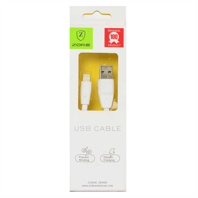 Zore Colored Large Lightning Usb Cable - 1