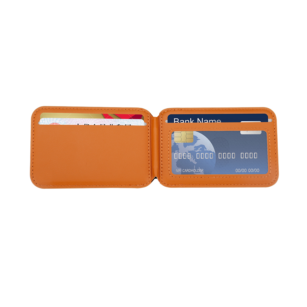 Zore CRD-06 Magnetic Card Holder with Faux Leather Look - 6