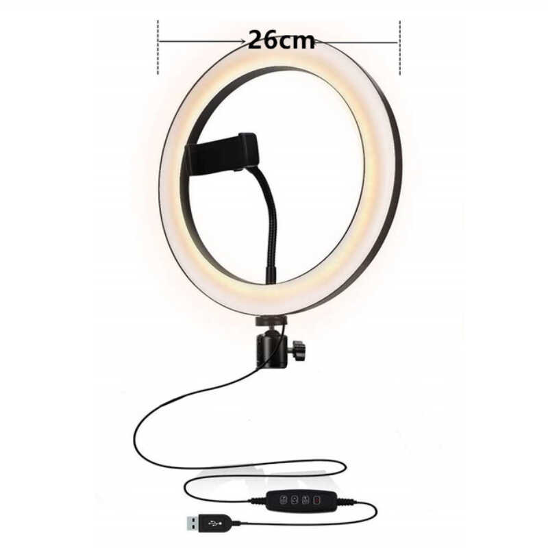 Zore CXB-260 Car Holder Ring Light - 2