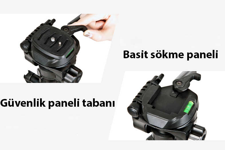 Zore DC-320 Tripod - 6