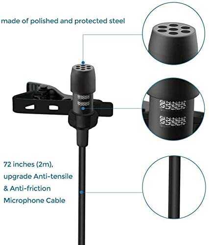 Zore DC-C5 Canlı Yayın Yaka Mikrofon - 7