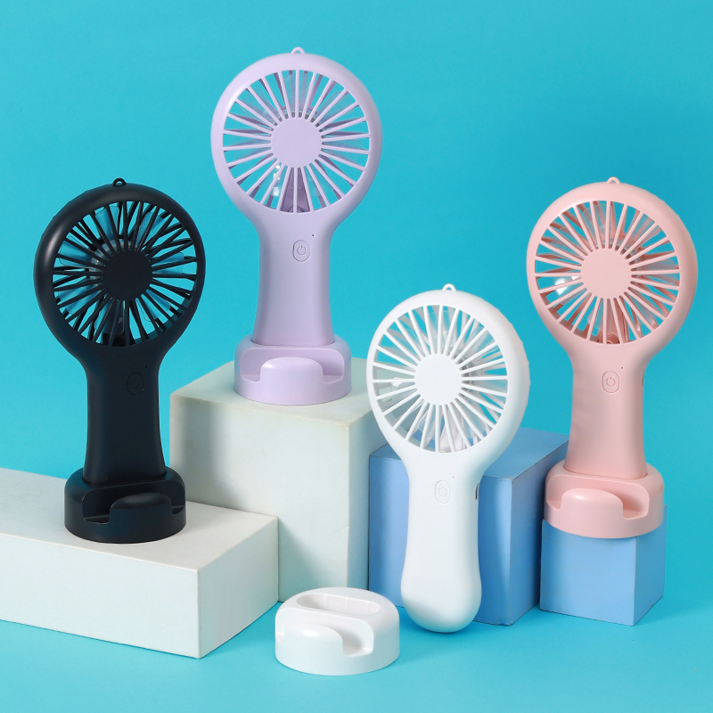 Zore DD5002 3 Stage Hand Fan with Phone Stand - 7