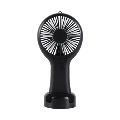 Zore DD5002 3 Stage Hand Fan with Phone Stand Black