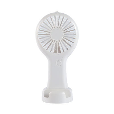 Zore DD5002 3 Stage Hand Fan with Phone Stand White