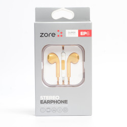 Zore EP6 Super Seri 3.5mm Headphone Gold
