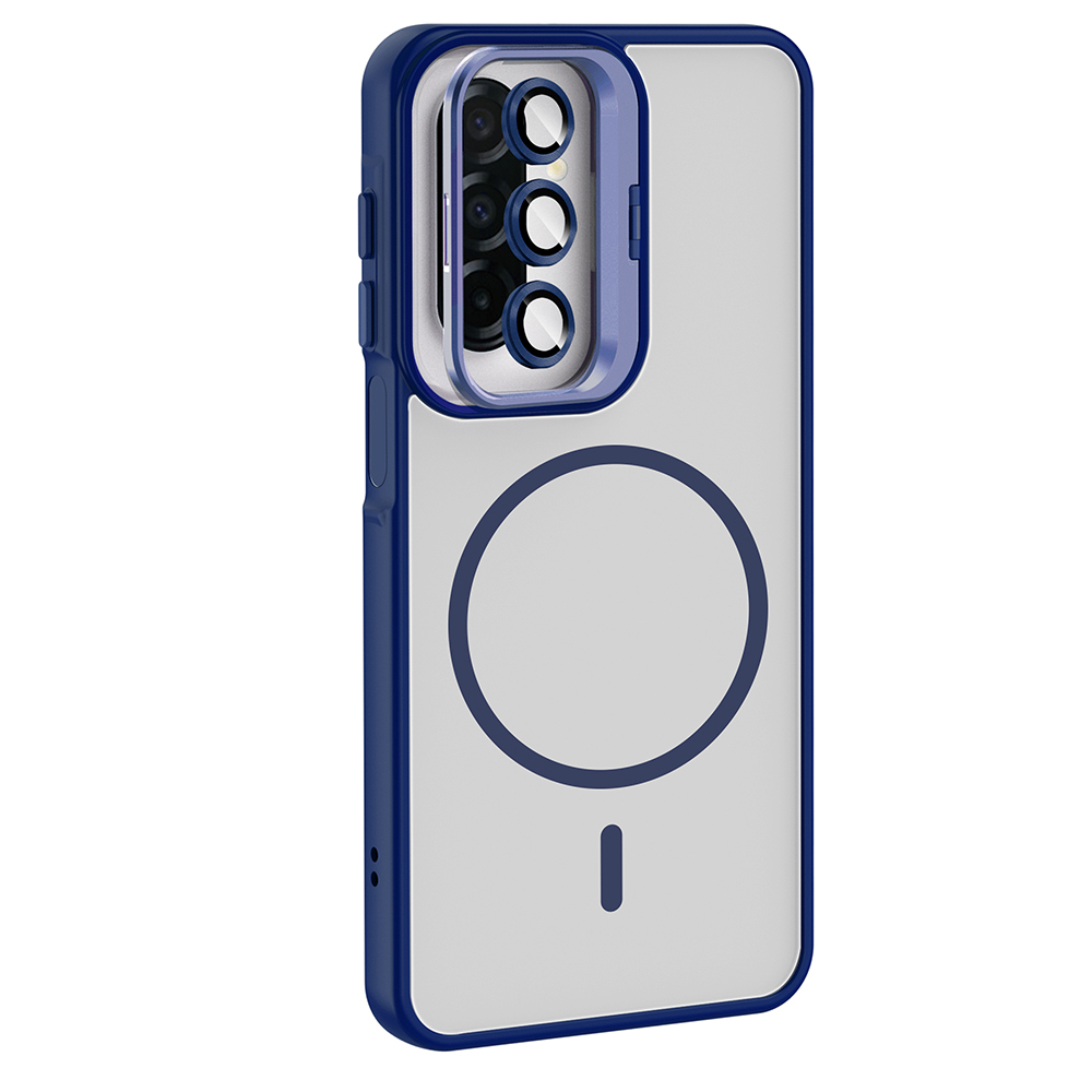 Zore Etro Case for Galaxy A17 with Stand and Free Camera Lens - 7