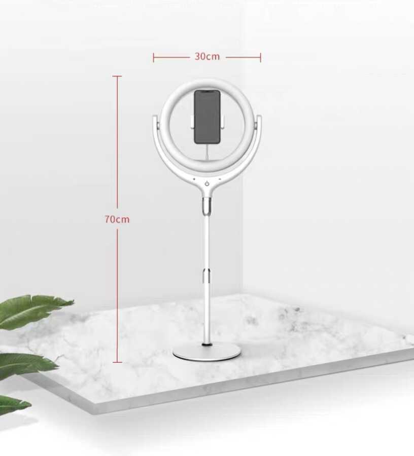 Zore F-537 30 Cm Car Holder Ring Light - 2