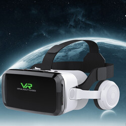 Zore G04BS VR Shinecon Virtual Reality Glasses White