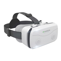 Zore G15 VR Shinecon 3D Virtual Reality Goggles White