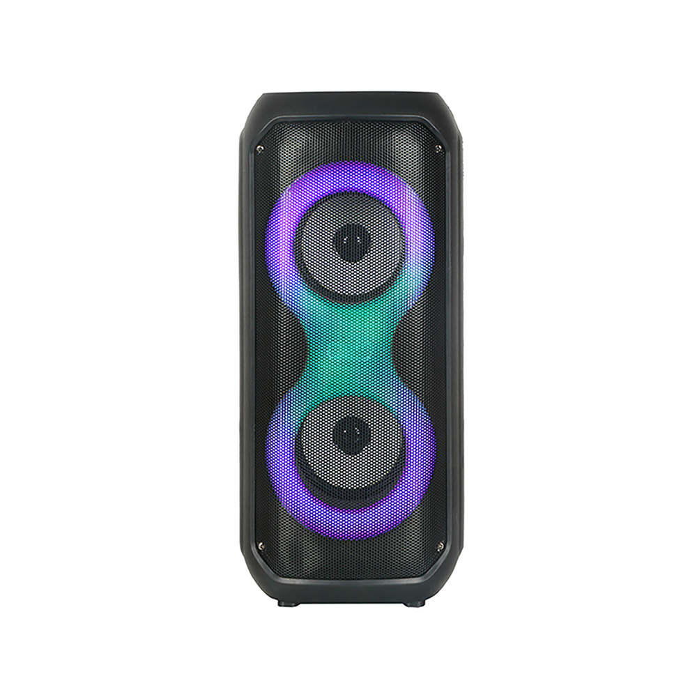 Zore GD-2413 FM Radyolu RGB TWS Çift 4 inç Stereo Bass Kablosuz Hoparlör - 5