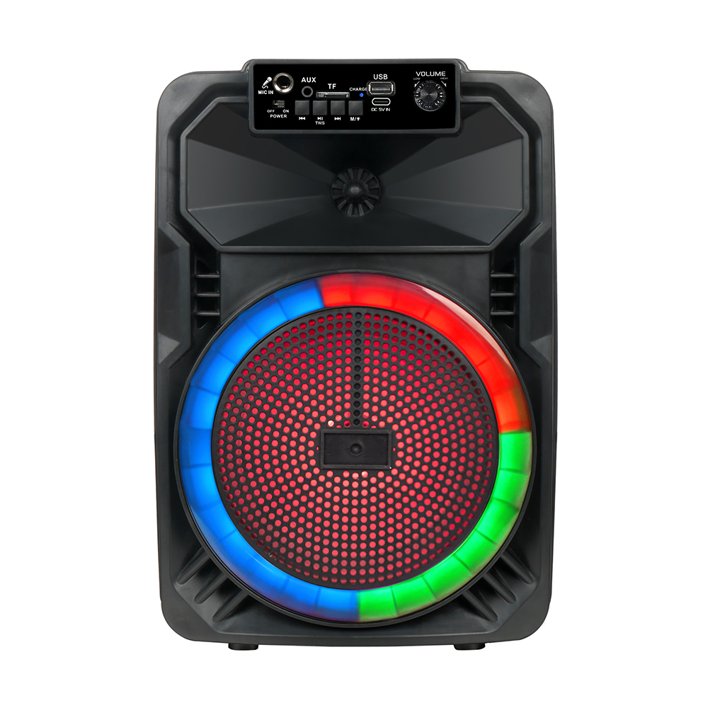 Zore GD-893 Mikrofonlu RGB TWS 8 inç Stereo Bass Kablosuz Karaoke Hoparlör - 3