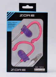 Zore GX-1213 Mp3 Headphone Pink