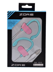 Zore GX-1213 Mp3 Headphone Turquoise