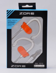 Zore GX-1213 Mp3 Headphone Orange