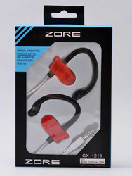 Zore GX-1213 Mp3 Headphone Black