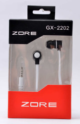 Zore GX-2202 Mp3 Kulaklık Kısa Kutulu Beyaz