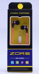 Zore GX-2202 Stereo Mp3 Headphone Long Boxed Pink