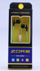 Zore GX-2202 Stereo Mp3 Kulaklık Uzun Kutulu Yeşil