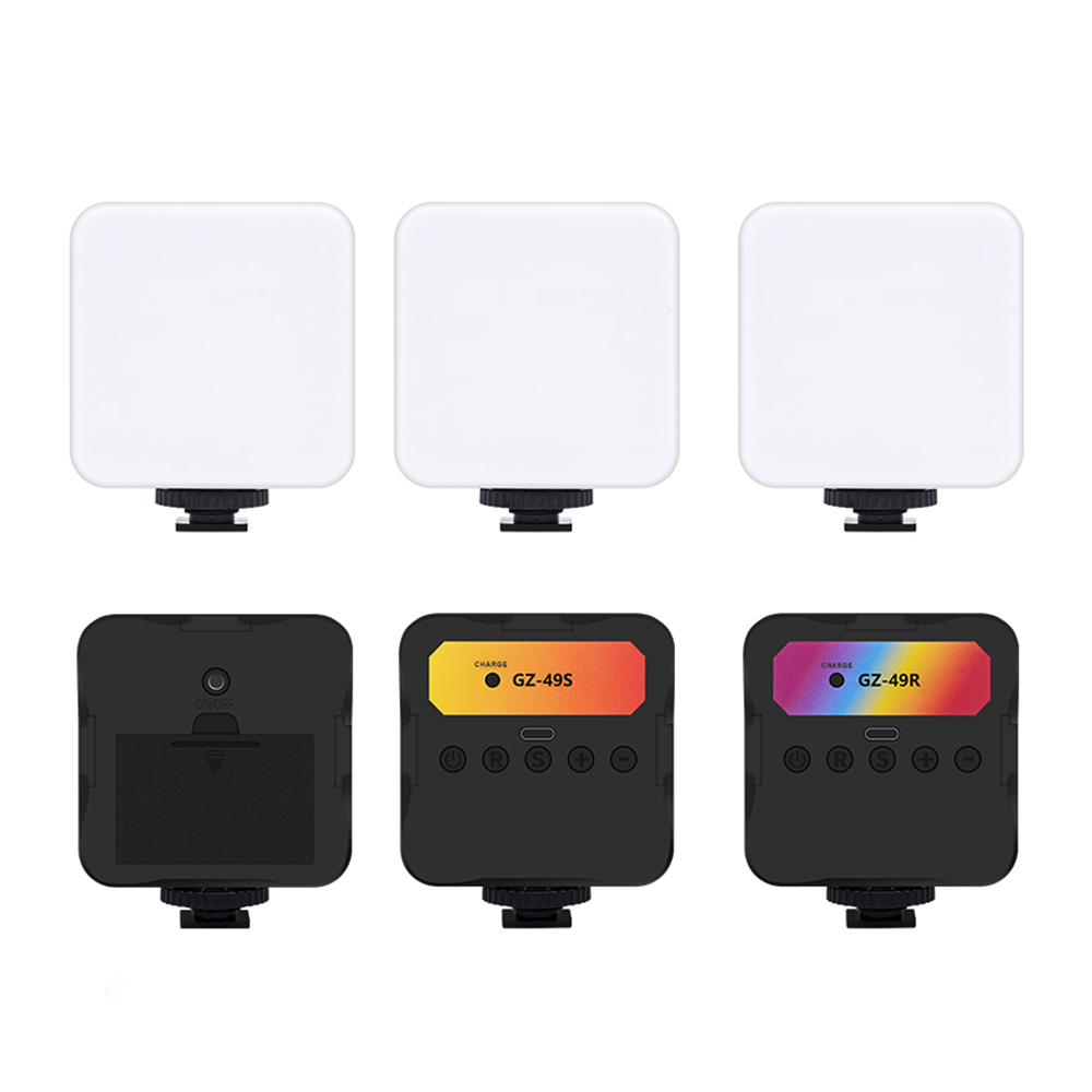 Zore GZ49S RGB Light Phone Holder Ring Light - 5