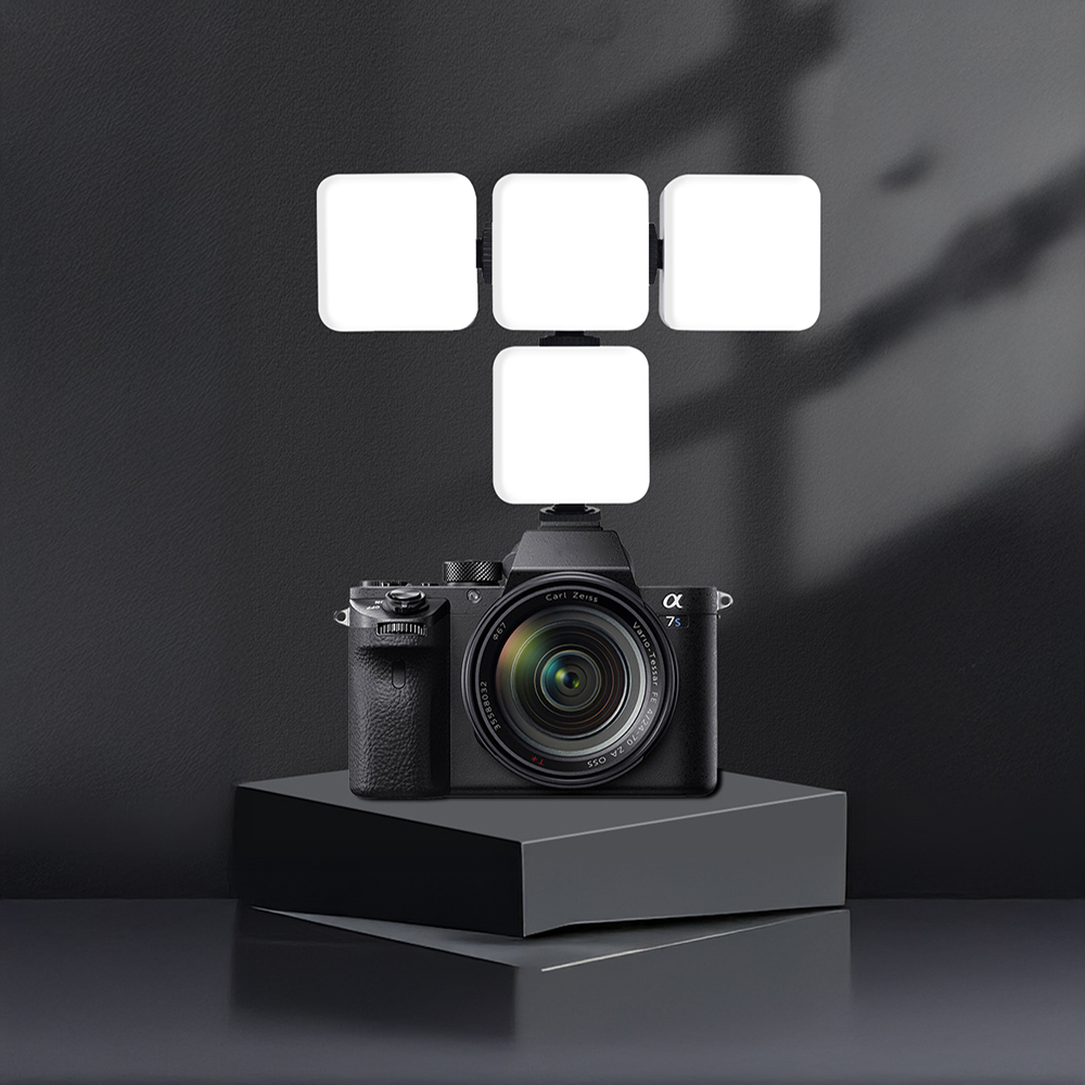 Zore GZ49S RGB Light Phone Holder Ring Light - 8