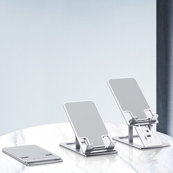 Zore H8 Orjinal Tablet Telefon Standı Gümüş