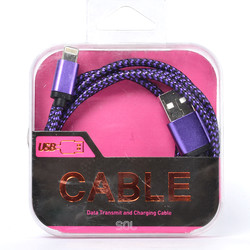 Zore Halat Lightning Usb Kablo Pembe