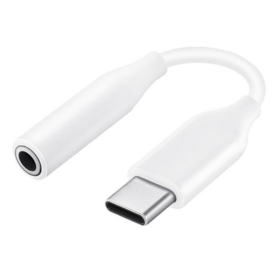 Zore JH-048 Type-C to 3.5mm Aux Çevirici Ses Adaptörü Beyaz