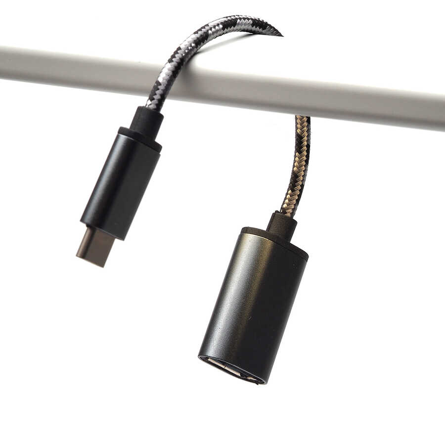 Zore Kablolu Metal Type-C Otg - 3
