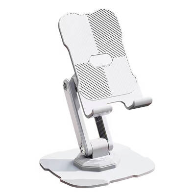 Zore L23 Phone and Tablet Stand with Rotatable Head White