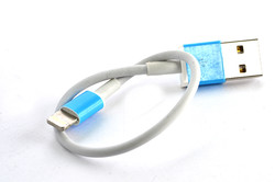 Zore Lightning Beyaz 25-30 Cm Kısa Usb Kablo Beyaz