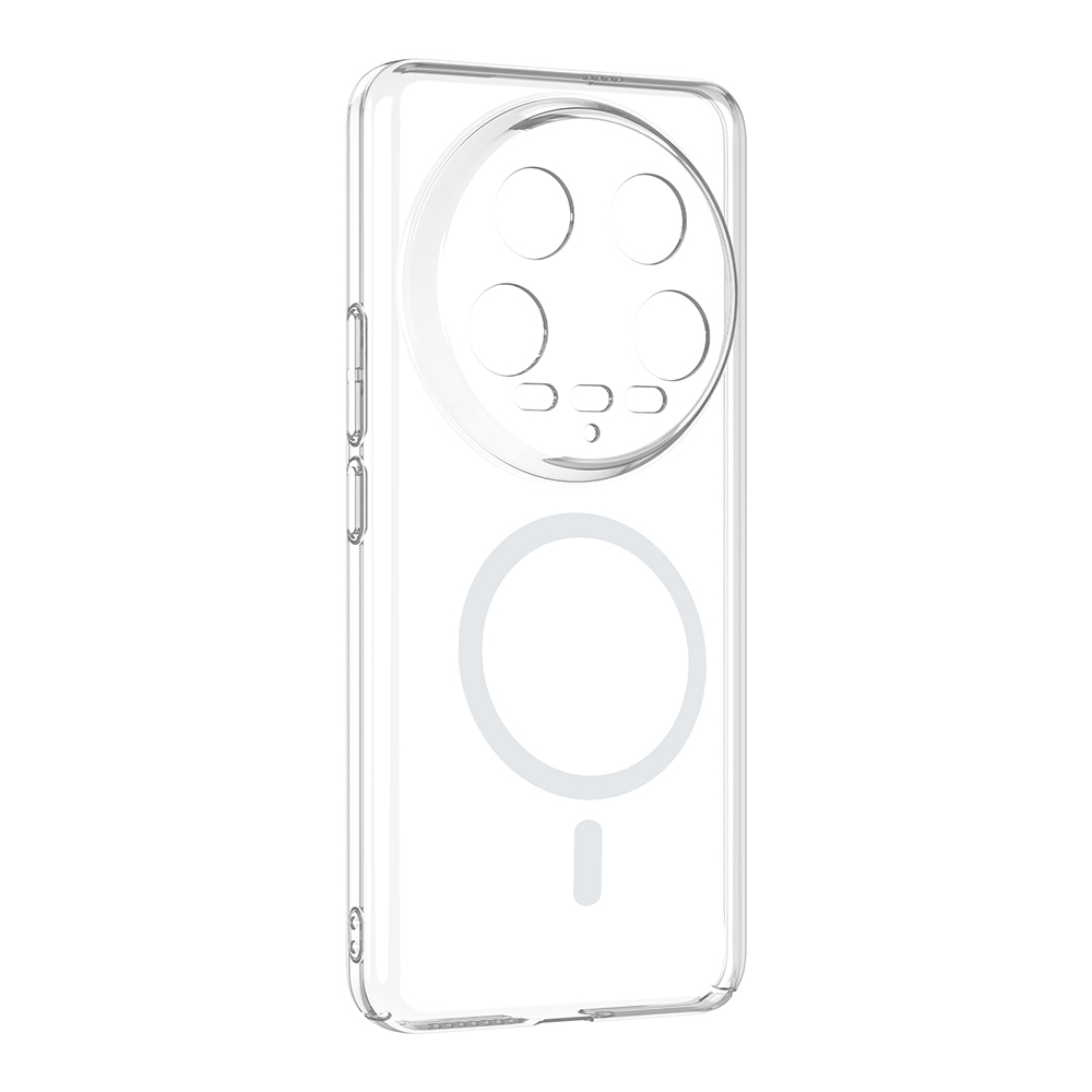 Zore London Transparent Hard PC Case with Camera Protection and M-Safe Charging Feature for Xiaomi Mi 14 Ultra - 3