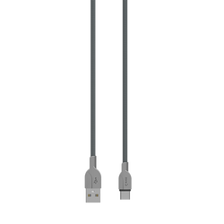 Zore ZR-LS411 Type-C Usb Kablo Gri