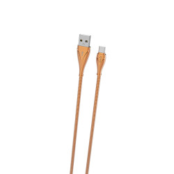 Zore LS28 Type-C Usb Kablo Rose Gold