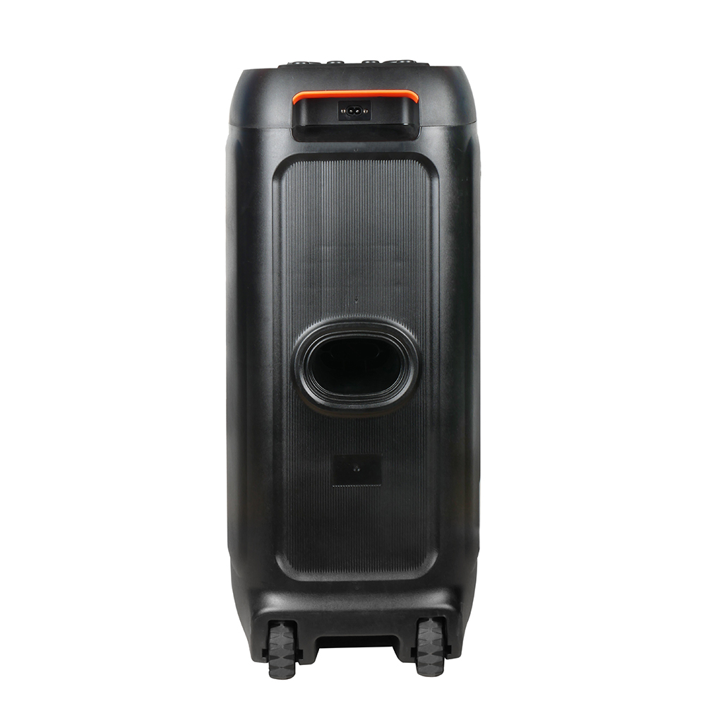 Zore LT-2131 Digital LED Display RGB TWS Dual 8 inch Stereo Bass Wireless Karaoke Speaker with Microphone - 5