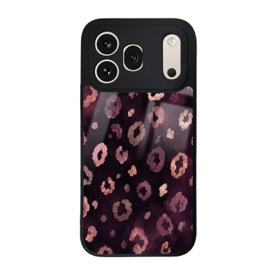 Zore Lusi Patterned Case with Camera Protection for Honor 600 Pro 5G Pembe Leopar