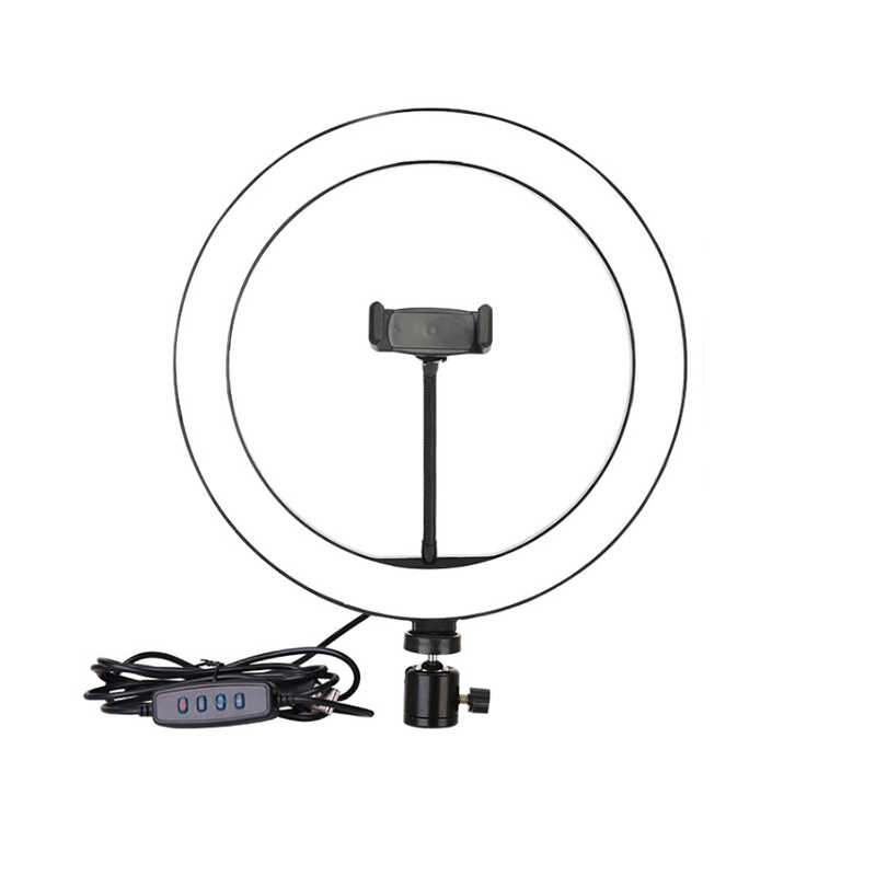 Zore M-26 Işıklı Telefon Tutucu Ring Light - 1