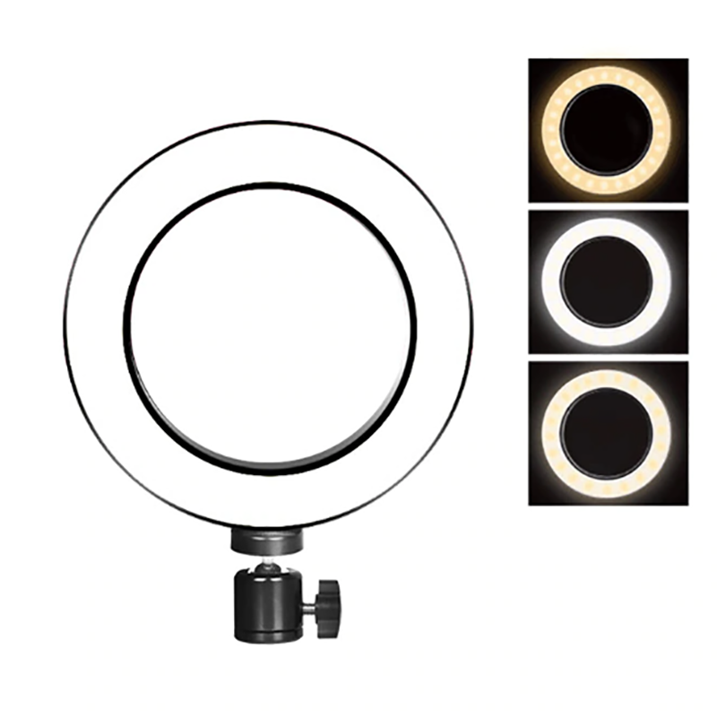 Zore M-26 Işıklı Telefon Tutucu Ring Light - 6